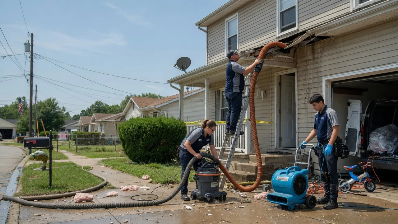 Water Damage Restoration in Sardis, TN near me